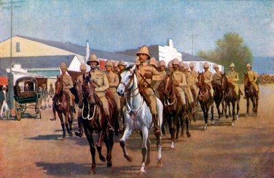 Lord Roberts entra a Pretoria, 1925 da Unbekannt