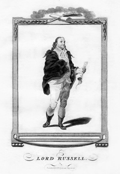 Lord Russell, politico inglese da Unbekannt