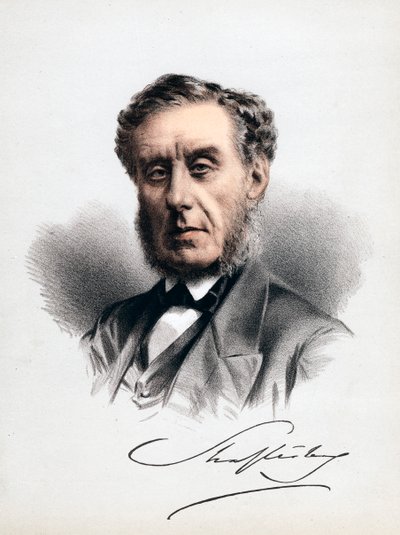 Lord Shaftesbury, statista inglese, filosofo morale, filantropo e riformatore delle fabbriche da Unbekannt