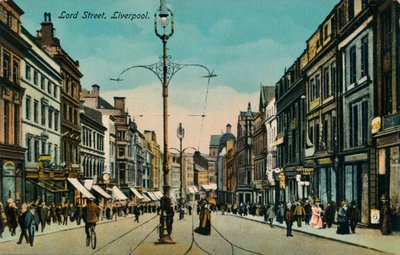 Lord Street, Liverpool, c1910 da Unbekannt