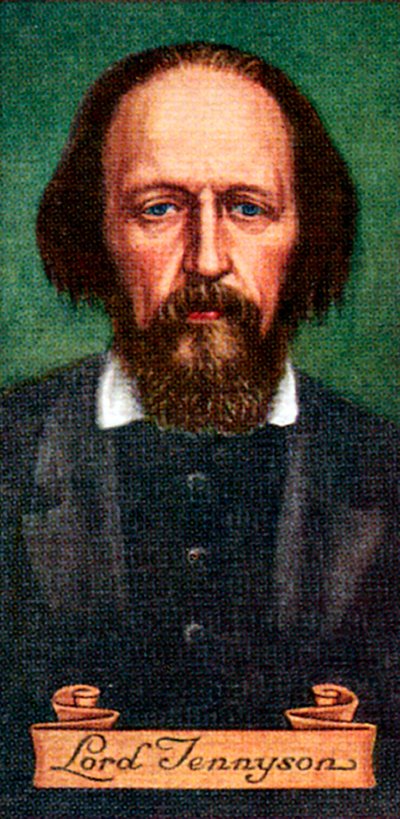 Lord Tennyson, da una serie di carte da sigarette, 1935 da Unbekannt