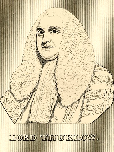 Lord Thurlow, 1731-1806 da Unbekannt