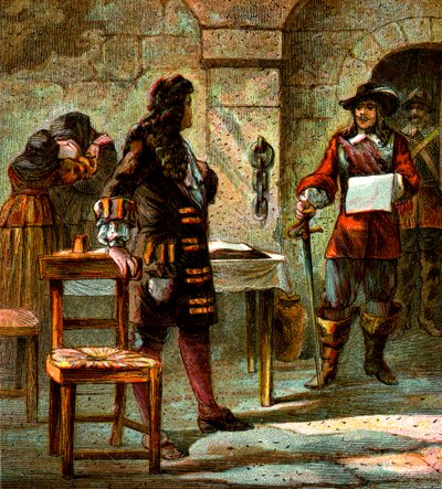 Lord William Russell condannato, 1683, c1850 da Unbekannt