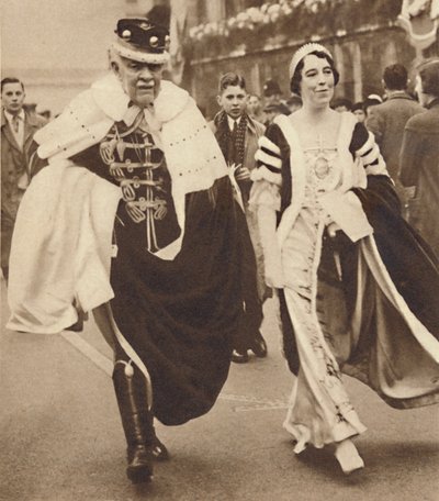 Lord e Lady Armstrong, 12 maggio 1937 da Unbekannt
