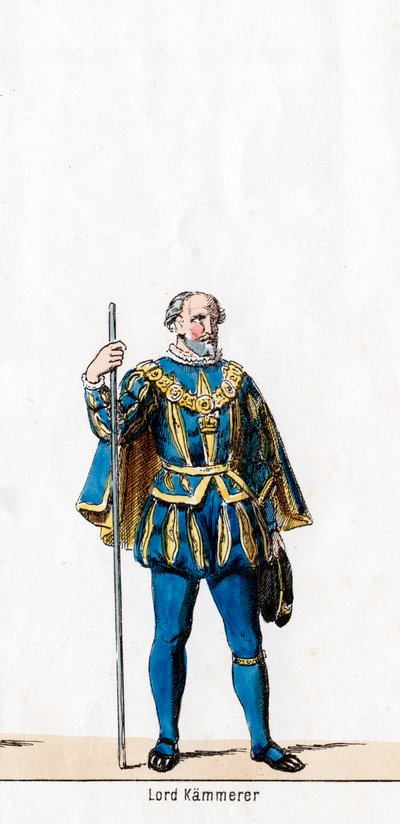 Lord tesoriere, costume per l