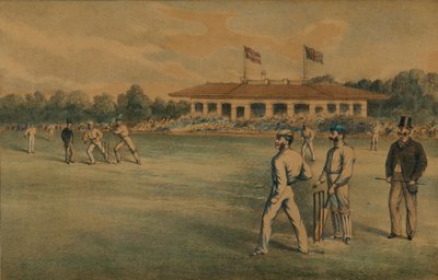 Campo da cricket di Lord, XIX secolo da Unbekannt