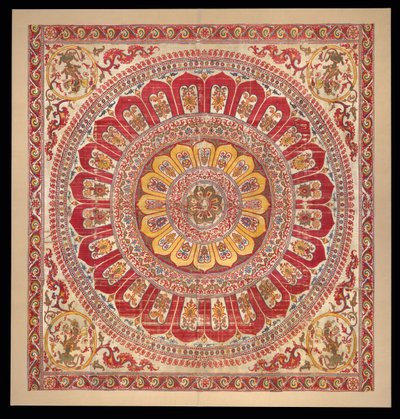Canopy di petali di fior di loto, 1500-1600 da Unbekannt
