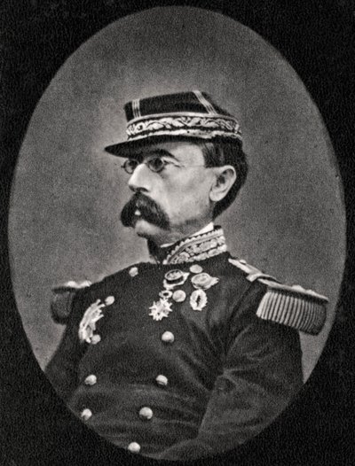 Louis Faidherbe, soldato e generale francese, 1870 da Unbekannt