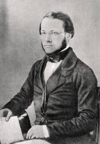 Louis Pasteur, chimico e microbiologo francese, 1852 da Unbekannt