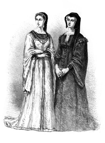 Luisa di Savoia e Margherita di Valois, XIX secolo da Unbekannt