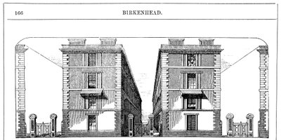 Alloggi a Basso Affitto per Operai Costruiti dalla Birkenhead Dock Co da Unbekannt