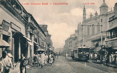 Lower Chitpore Road - Calcutta da Unbekannt