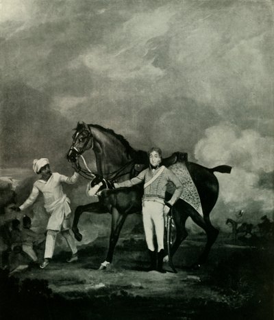Ten.-Col. F. A. Daniell in uniforme della Guardia del Corpo, 1802-1806, 1925 da Unbekannt