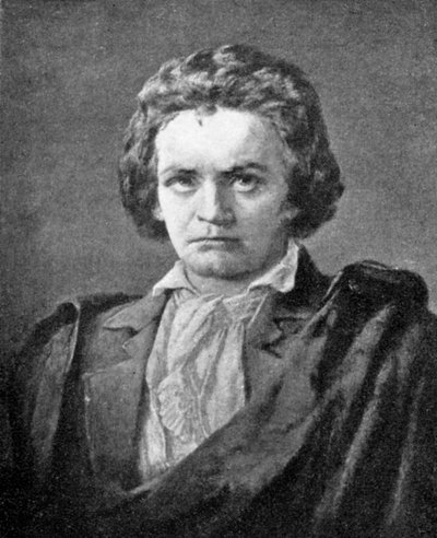 Ludwig van Beethoven, 1770-1827, compositore tedesco, 1909 da Unbekannt