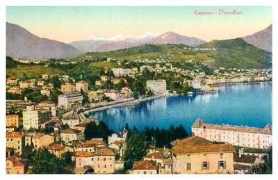 Lugano, Svizzera, XX secolo da Unbekannt
