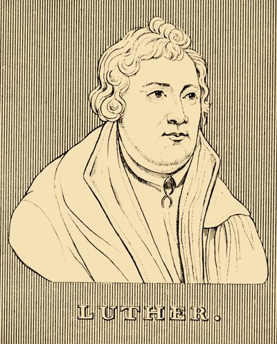 Lutero, 1483-1546, 1830 da Unbekannt