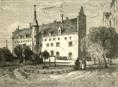 Casa di Lutero, Wittenberg, 1890 da Unbekannt
