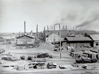 Fonderia di ferro di Lysva, Russia, 1900s da Unbekannt