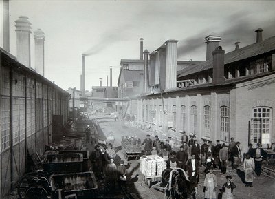 Fonderia di ferro di Lysva, Russia, 1900 da Unbekannt