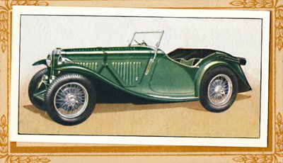 M.G. Magnette N Type, c1936 da Unbekannt