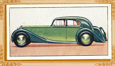 M.G. Two-Litre Saloon, c1936 da Unbekannt