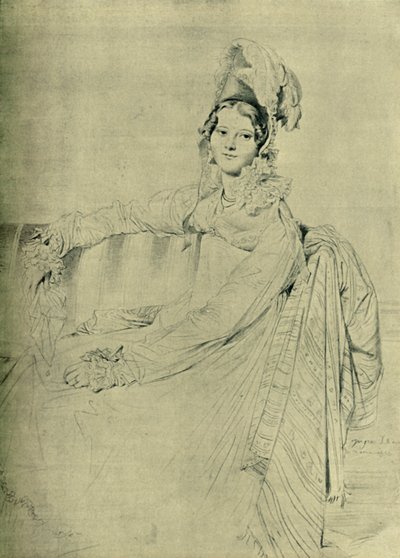Madame Destouches, 1816, 1903 da Unbekannt