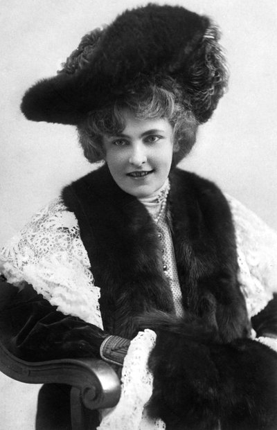 Madge Lessing 1866-1932, attrice tedesca, 1900s da Unbekannt