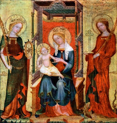 Madonna tra Santa Caterina e Margherita da Unbekannt