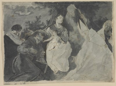 Madonna col Bambino e Santi, 1700 da Unbekannt
