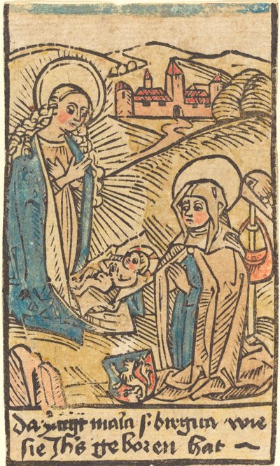 Madonna e Santa Brigida da Unbekannt