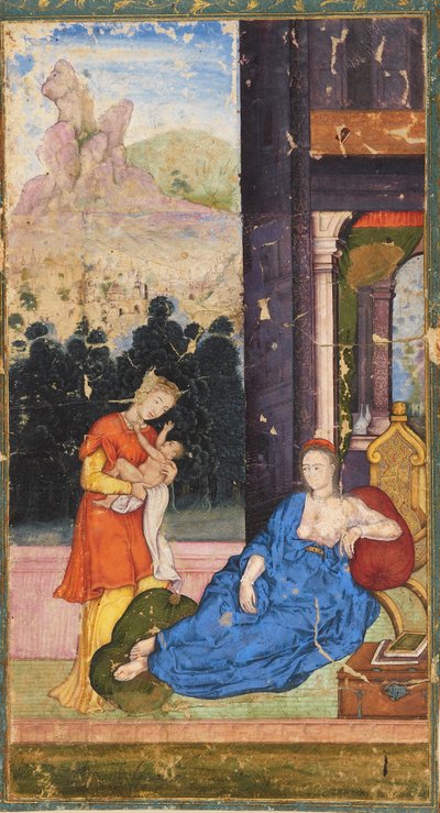Madonna con bambino, inizio XVII secolo da Unbekannt