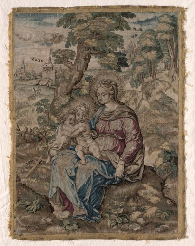 Madonna con Bambino e San Giovanni Battista da Unbekannt