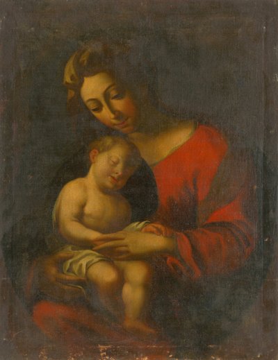 Madonna con Gesù dormiente da Unbekannt