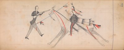 Maffet Ledger: Disegno, ca. 1874-81 da Unbekannt