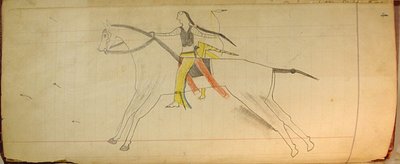 Maffet Ledger: Indiano a cavallo da Unbekannt