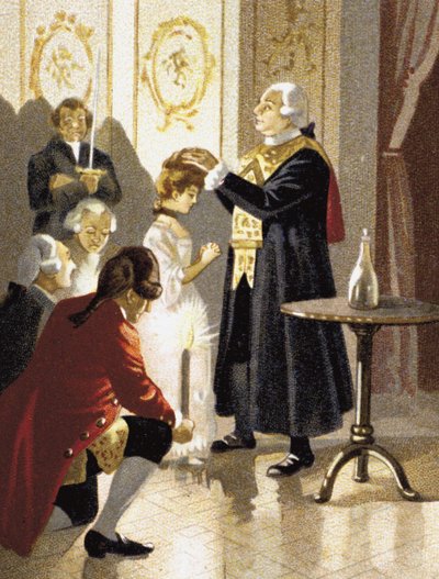 Seduta magica del Conte Alessandro di Cagliostro, Seconda Metà del XIX secolo da Unbekannt
