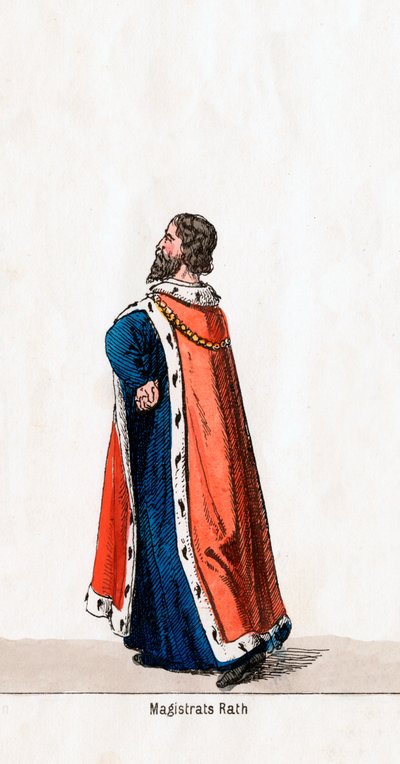 Magistrato, costume per l