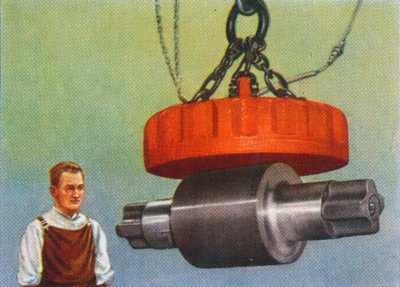 Magnete che solleva 46 tonnellate, 1938 da Unbekannt