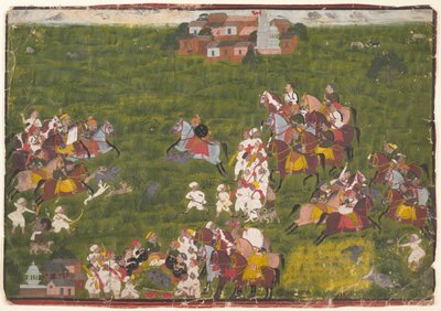 Maharana Sangram Singh Caccia il Cinghiale Selvatico da Unbekannt