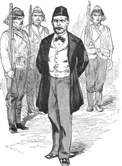 Mahmoud Fehmy, Capo dello Staff Arabo, c1882 da Unbekannt