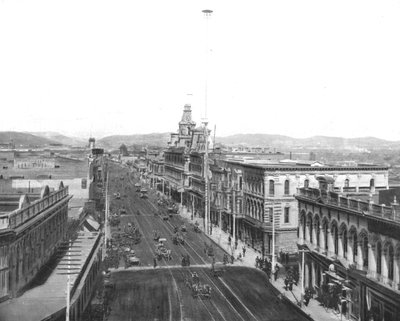 Main Street, Los Angeles, California, USA, c1900 da Unbekannt