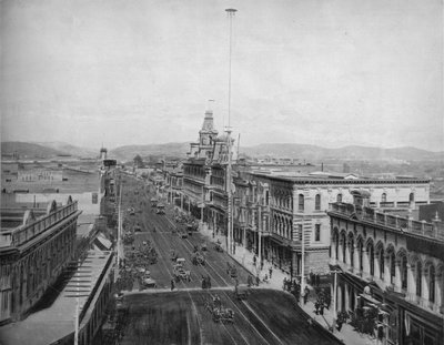 Main Street, Los Angeles, California, c1897 da Unbekannt