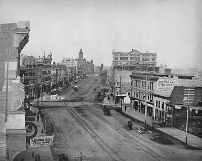 Main Street, Winnipeg, Manitoba, c1897 da Unbekannt
