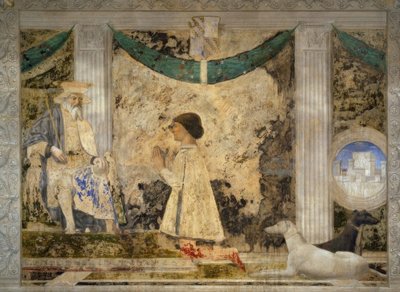 Malatesta davanti a San Sigismondo da Unbekannt