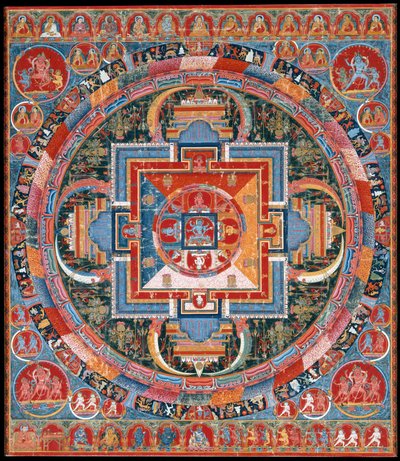 Mandala di Jnanadakini da Unbekannt