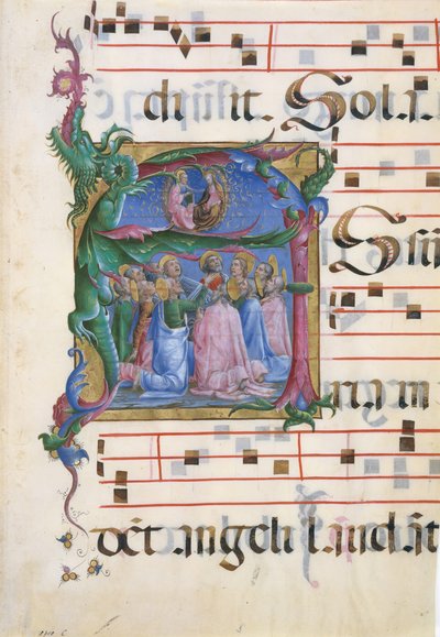 Illuminazione del manoscritto con l