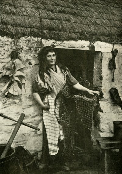 Figlia del pescatore di Manx, 1901 da Unbekannt