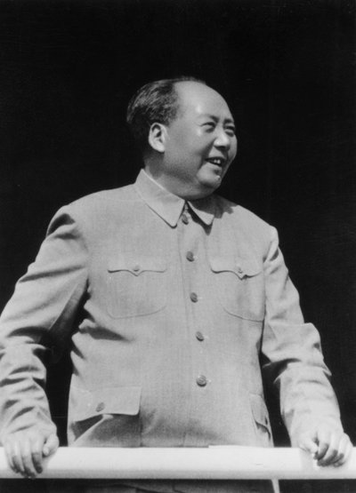 Mao Zedong, rivoluzionario e leader comunista cinese, anni 1950-1960 da Unbekannt