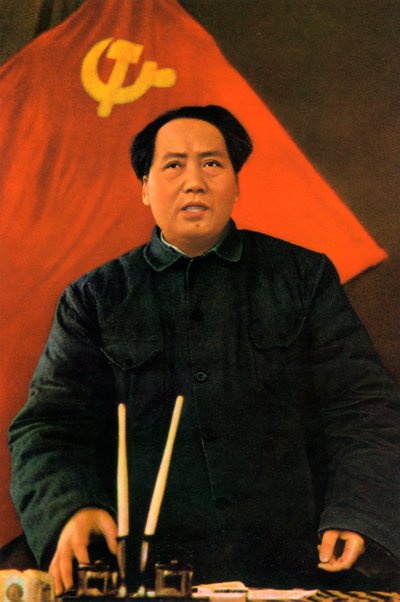 Mao Zedong, rivoluzionario e leader comunista cinese, c1950s-c1960s da Unbekannt
