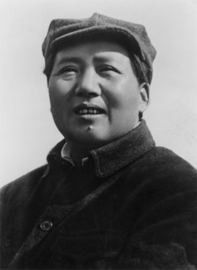 Mao Zedong, rivoluzionario e leader comunista cinese, c1950s da Unbekannt